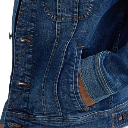 Men's Motion Stretch Denim Rider Jacket
