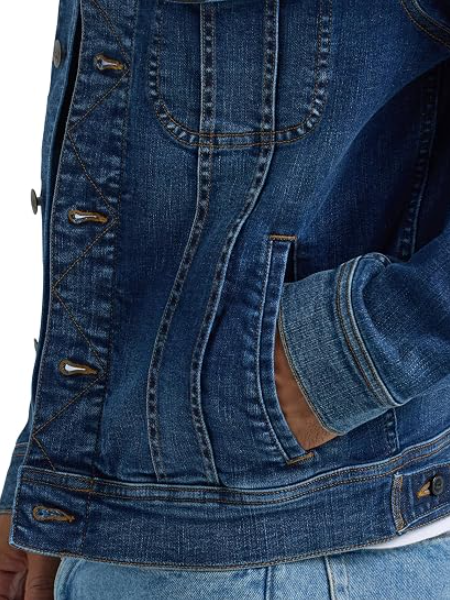 Men's Motion Stretch Denim Rider Jacket