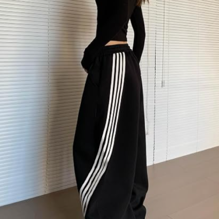 Women's High Waist Wide Leg Barrel Sweatpants