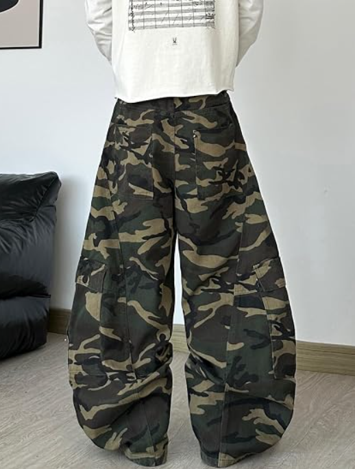 Men's Baggy Wide Leg Skater Jeans - Image 2
